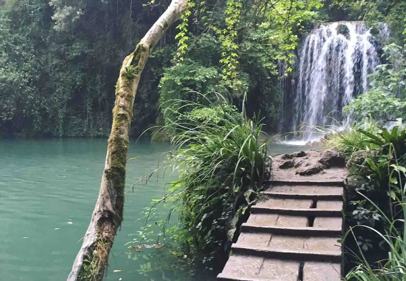 Ferienwohnung in Montagut i Oix - Can Blanc de Montagut, Dalt