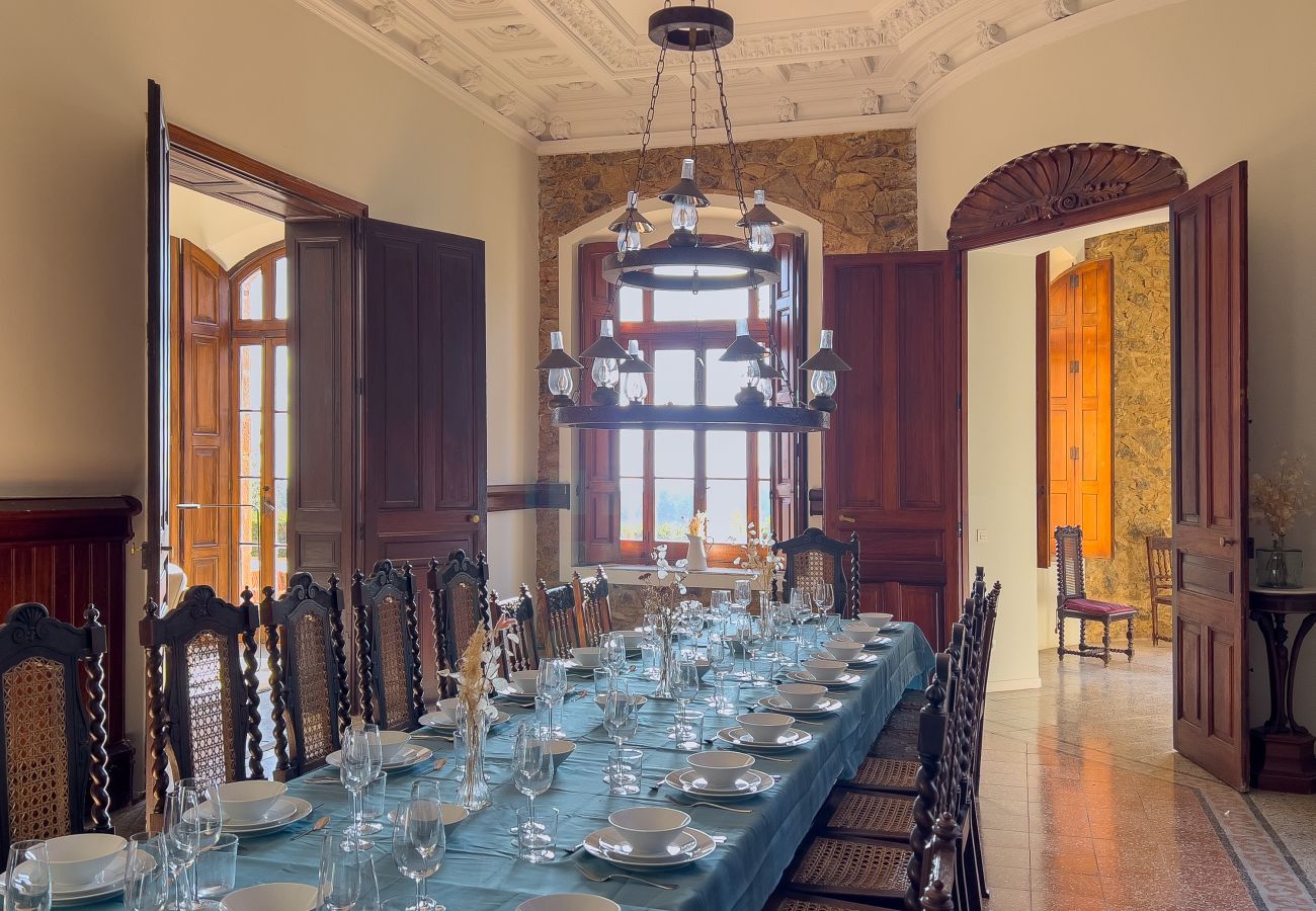 Villa in Sant Hilari Sacalm - Castell de Villavecchia - 20 pax