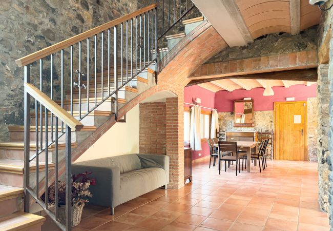 Casa rural en Sant Feliu de Pallerols - Aiguabella, Ca la Maria Casa rural en Sant Feliu de Pallerols - Aiguabella, Ca la Maria