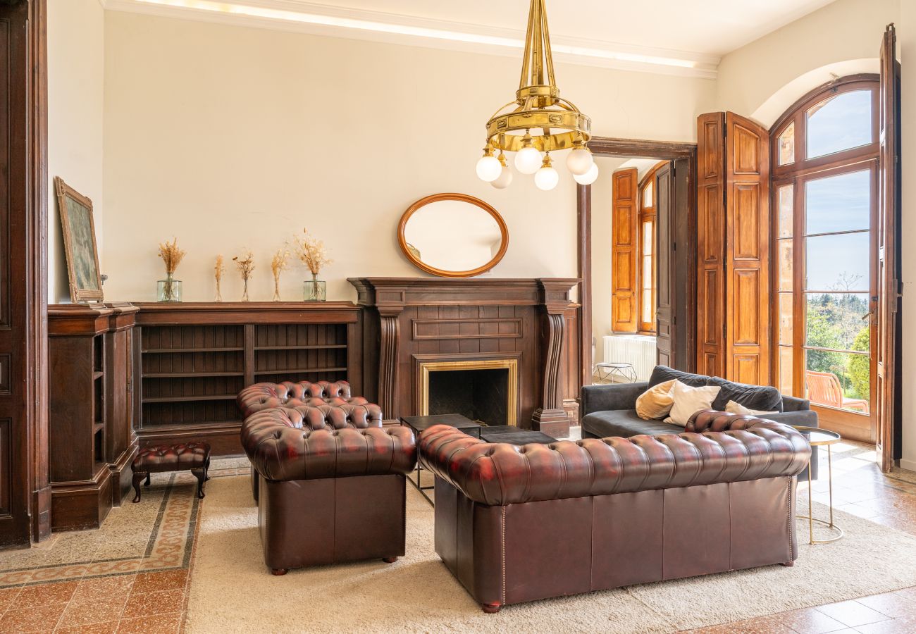 Villa en Sant Hilari Sacalm - Castell de Villavecchia - 20 pax