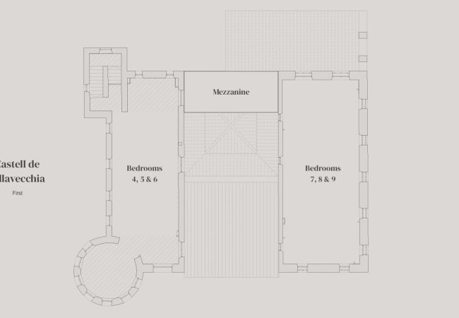 Villa in Sant Hilari Sacalm - Castell de Villavecchia - 20 pax Villa in Sant Hilari Sacalm - Castell de Villavecchia - 20 pax